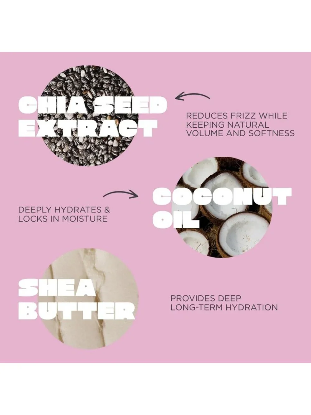 Curl Defining Gel-to-Foam Styler - High Hold, Coconut Oil & Shea Butter - Frizz